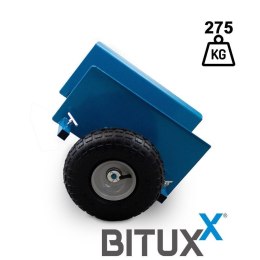 Wózek do transportu Bituxx płyt budowlanych typu GK OSB MDF udźwig do 275kg