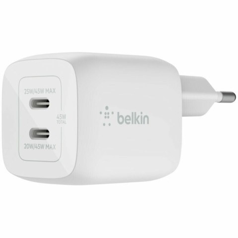 Ładowarka Ścienna Belkin WCH011vfWH 45 W Biały