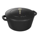 Garnek Zwilling La Cocotte Czarny Żeliwo 1 Części Ø 24 cm 1 kg 4,2 L (1 Sztuk)