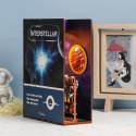 Tonecheer Składany Drewniany Model 3D LED - Book Nook Interstellar