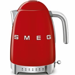 Czajnik Smeg 2400 W 1,7 L Czerwony Stal nierdzewna Plastikowy