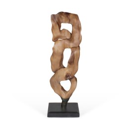 Figurka Dekoracyjna Home ESPRIT Czarny Naturalny 44 X 26 X 93 cm