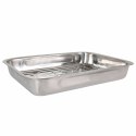 Blacha do piekarnika Quttin Stal Srebrzysty Prostokątny 43,4 x 31,2 cm (4 Sztuk)