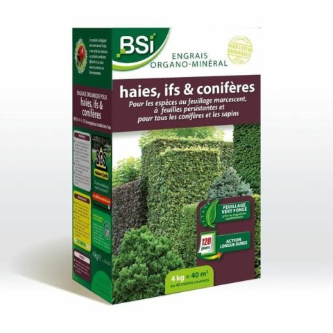 Nawóz organiczny BSI Hedge / Yew / Conifer 4 Kg