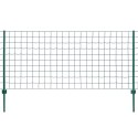 Euro ogrodzenie, stalowe, 20 x 0,8 m, zielone