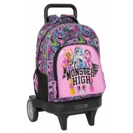 Plecak szkolny Monster High Drama Wielokolorowy 33 x 45 x 22 cm