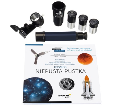 (PL) Teleskop Levenhuk Discovery Spark 769 EQ z książką (PL) Teleskop Levenhuk Discovery Spark 769 EQ z książką
