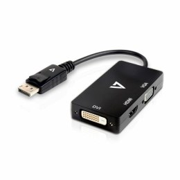 Mini Adapter DisplayPort na VGA/DVI/HDMI V7 V7DP-VGADVIHDMI-1N Czarny