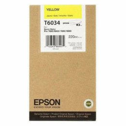 Oryginalny Wkład Atramentowy Epson GF Stylus Pro 7880/9880 Żółty