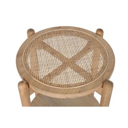 Stolik DKD Home Decor Naturalny Rattan Drewno paulowni (38 x 38 x 54,5 cm)