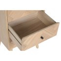 Stolik Nocny Home ESPRIT Naturalny Drewno paulowni Drewno MDF 42 x 34 x 70 cm