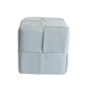 Puff Versa Szary Drewno MDF 43 x 43 x 43 cm