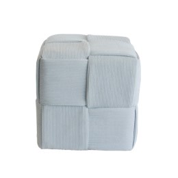 Puff Versa Szary Drewno MDF 43 x 43 x 43 cm