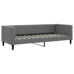 VidaXL Sofa z funkcją spania, ciemnoszara, 80x200 cm, obita tkaniną