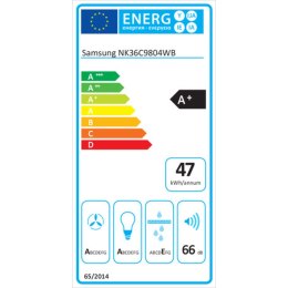 Okap konwencjonalny Samsung NK36C9804WBUR Czarny