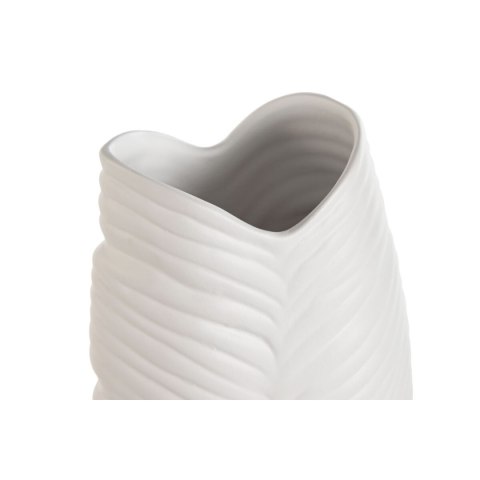 Wazon Home ESPRIT Biały Kamionka Tropikalny Liść roślin 21 x 10 x 50 cm Wazon Home ESPRIT Biały Kamionka Tropikalny Liść roślin 21 x 10 x 50 cm