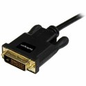 Adapter Mini DisplayPort do DVI Startech MDP2DVIMM6B (1,8 m) Czarny 1.8 m
