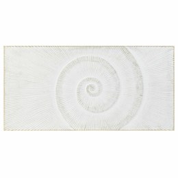 Zagłówek do łóżka DKD Home Decor 160 x 3,5 x 80 cm Złoty Biały Drewno MDF