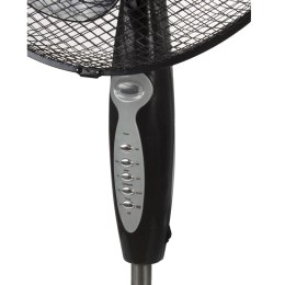 Wentylator podłogowy GreenBlue, 40W, 3 poziomy siły nawiewu, 1.25m wysokości 1,5m przewodu, z pilotem i timerem do 7,5h, GB580
