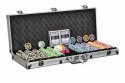 POKER SET 500 szt żetonów OCEAN CHAMPION 11g